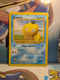 Pokemon TCG Psyduck 79/105 Neo Destiny Non Holo Vintage WoTC - Image 1