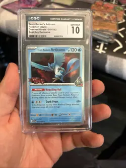 Pokemon Team Rocket's Articuno 051 Promo Holo Destined Rivals Stamped and Sealed - Image 1