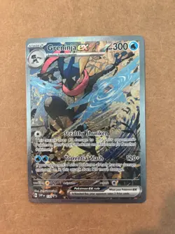 Greninja ex 132 SV Scarlet & Violet Promo Full Art Holo Stage 2 300 HP EN - Image 1