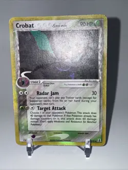 Pokemon TCG Crobat Delta Species 2/113 Delta Species Holo HP - Image 2