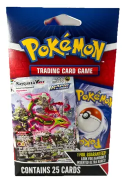 Pokemon TCG Rayquaza 25 Card Pack –1 Foil Card Included Factory Sealed - Image 3
