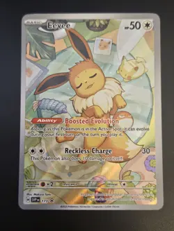 Pokemon TCG - Eevee 173 Sv: Scarlet & Violet Promo Cards Holo - Image 1