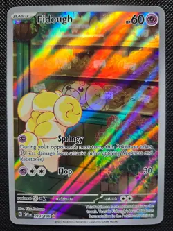 NM Pokemon Fidough 213/198 SV01: Scarlet & Violet Illustration Rare Holo EN - Image 1