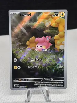 2024 Pokemon Paldean Fates PAWMI 226/091 Illustration Rare - Image 1