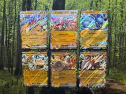 Pokemon TCG S&V - 🛘Fighting Type EXs🦘 6-Card Lot - Cynthia's Garchomp + More - Image 1