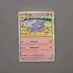Gengar 094/165 Rare 151 Pokemon Holo Near Mint - Image 1