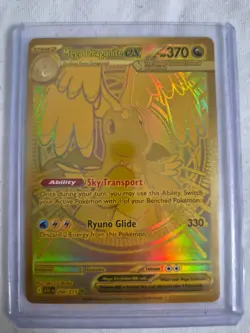 Mega Dragonite Ex 295/217 Gold Hyper Rare Pokemon Ascended Heroes NM - Image 1