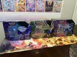 Pokemon Scarlet And Violet Azure Legends 3 Sealed Tins - Image 2