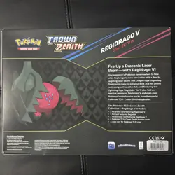 Pokemon TCG: Sword & Shield Crown Zenith Regidrago V Collection Box Sealed x 2 - Image 5