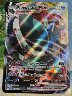 Copperajah VMAX 137/192 Holo VMAX Rare Rebel Clash Pokemon Holo Near Mint - Image 1