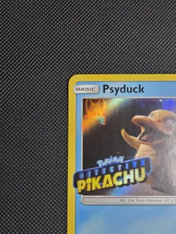 Pokemon Detective Pikachu Stamped Psyduck Holo SM199 Nm - Image 4