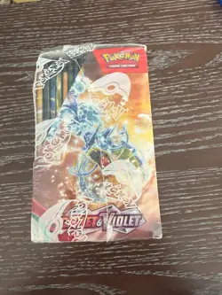Pokemon- Scarlet and Violet Base Booster Box SEALED with protective case- DENTS - Image 4
