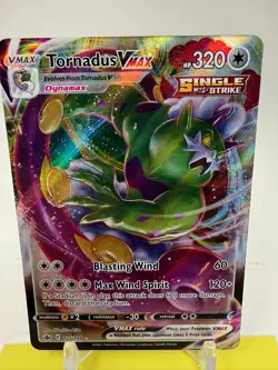 Tornadus VMAX 125/198 Holo VMAX Rare Chilling Reign Pokemon Near Mint P1 - Image 2