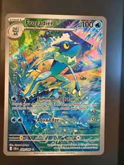 Frogadier 089/086 Holo Illustration Rare Chaos Rising Pokemon Near Mint - Image 1