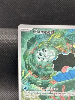Clamperl 195/182 Illustration Rare Destined Rivals Pokemon Holo Near Mint - Image 2