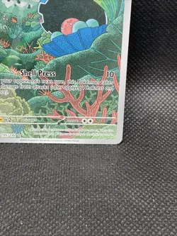 Clamperl 195/182 Illustration Rare Destined Rivals Pokemon Holo Near Mint - Image 4