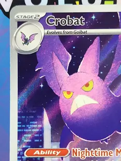 Pokemon TCG Crobat 93/86 Chaos Rising Illustration Rare - Image 2