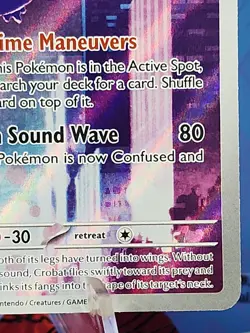 Pokemon TCG Crobat 93/86 Chaos Rising Illustration Rare - Image 4