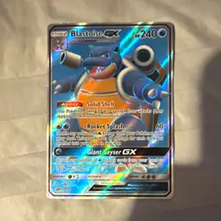 Pokemon Blastoise GX SM189 SM Promo Holo Stage 2 240 HP English 2019 - Image 1