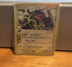 Stamped Rayquaza Delta Species 13/113 Reverse Holo Rare Delta Species Pokemon - Image 1