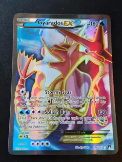 Gyarados EX 114/122 Holo Ultra Rare BREAKpoint Pokemon NM - Image 1