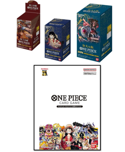 One Piece TCG OP1 + OP2 + OP3 + 25th Booklet JAPANESE JAP - Image 1