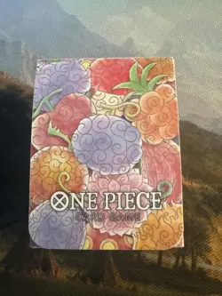 Deck Box Card Case One Piece Devil Fruit Sealed Porta Carte Sealed Bandai - Image 1