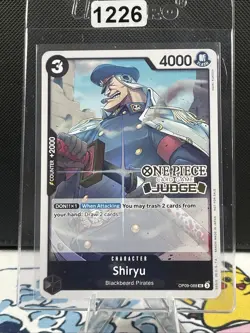 Shiryu Judge Pack Vol. 5 One Piece Foil Stamped Promo OP09-088 (1226) - Image 1