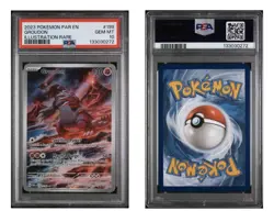 Pokemon TCG PSA 10 Groudon Illustration Rare Paradox Rift 199/182 GEM - Image 1