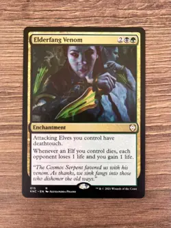 Elderfang Venom Commander: Kaldheim Regular MTG - Image 1