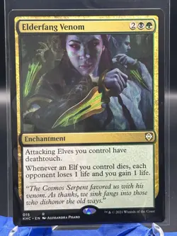 MTG - Elderfang Venom Commander: Kaldheim Regular NM Pack Fresh - Image 1