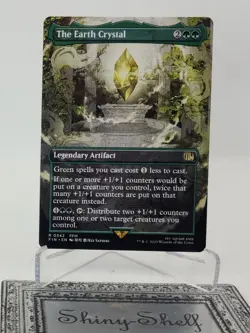 The Earth Crystal - Borderless - Final Fantasy - FIN - 342 - FFIII - MTG - Image 1