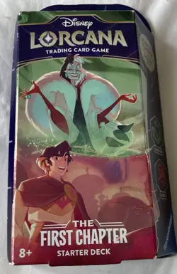 Disney Lorcana The First Chapter TCG Starter Deck Emerald & Ruby New Sealed - Image 1