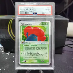 Vileplume EX 100/101 Hidden Legends Holo PSA 4 - Image 3