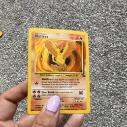 Pokemon TCG Moltres 12/62 Fossil Holo Rare Unlimited 1999 English - Image 3