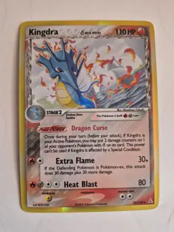 Pokemon Kingdra EX Holon Phantoms Delta Species Card 10/110 - Image 1