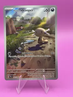 The Pokemon Company Paldean Wooper 102/094 Phantasmal Flames Holo IR Pokemon TCG - Image 1
