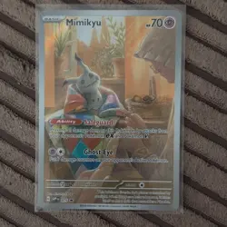 Pokemon Mimikyu TCG Scarlet & Violet Paldea Evolved SVP075 Holo Promo - Image 1