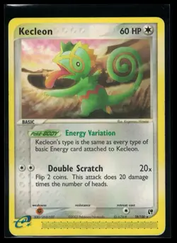 Pokemon TCG Kecleon 18/100 EX Sandstorm 2003 E-Series Regular Rare - Image 1