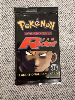 Pokemon Team Rocket First Edition Booster Pack Factory Sealed WOTC Vintage - Image 4