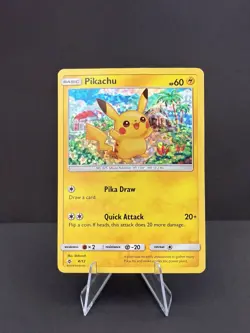 The Pokemon Company Pikachu 004/012 McDonald's 2018 Promo Holo ENG HP60 - Image 1