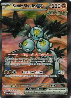 Sandy Shocks ex Ultra Rare SV04: Paradox Rift 228/182 NM - Image 1