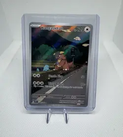 Pokemon TCG Kangaskhan 204/182 Temporal Forces Illustration Rare Holo Full Art - Image 1