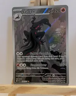 Salazzle 224/217 IR Ascended Heroes Evolution NM English Pokemon - Image 1
