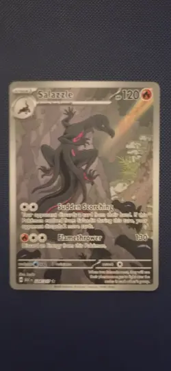 Salazzle 224/217 IR Ascended Heroes Evolution English Pokemon TCG - Image 1