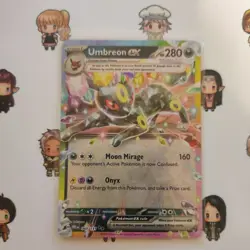 Pokemon TCG Umbreon EX 60/131 Double Rare Prismatic Evolutions Card NM - Image 1