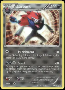 Zoroark BW - Holo Promo Jumbo Cards BW19 NM - Image 1