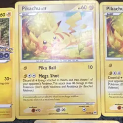 Pikachu Pokemon GO 11 Card Lot incl Pokemon Communication 027/078 Holo/Reg - Image 4