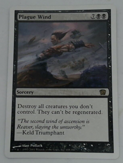 Plague Wind [8th Edition] MAGIC THE GATHERING MTG CARD - Image 1