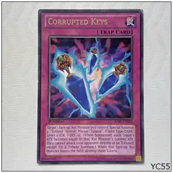 Corrupted Keys - JOTL-EN072 - Rare 1st Yugioh Card (B) (YC55) - Image 1